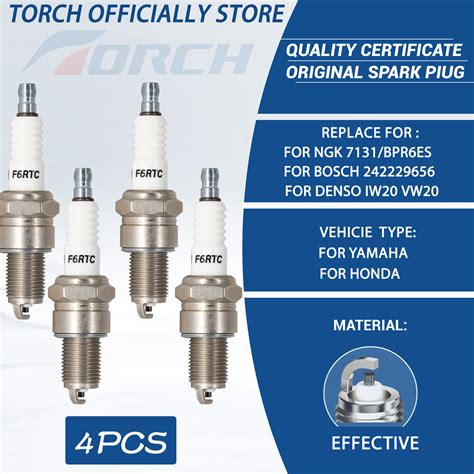 Torch F6RTC Alternative Spark Plugs