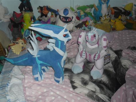 Dialga And Palkia Giant Plushies By Supersonicfiredragon On Deviantart