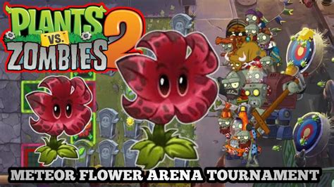 Meteor Flower Tournament Arena Plants Vs Zombies Pvz Arena Week