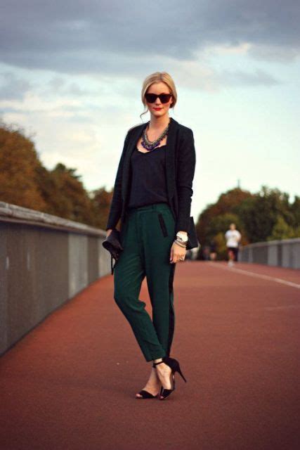 Dark Green Pants Combination Atelier Yuwa Ciao Jp