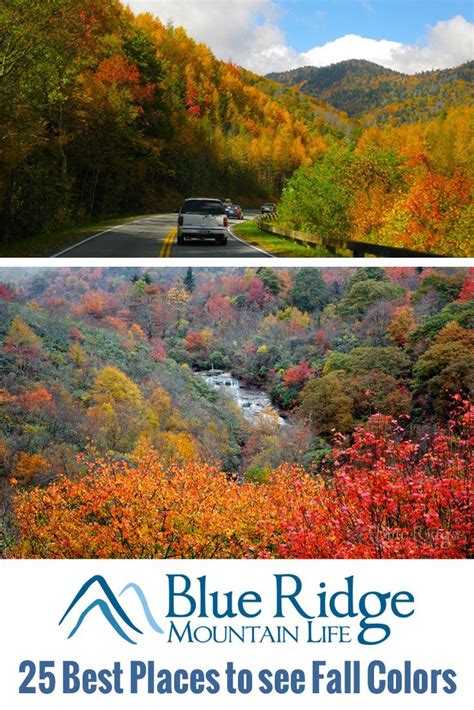 25 Best Places To See Fall Foliage In The Blue Ridge Via