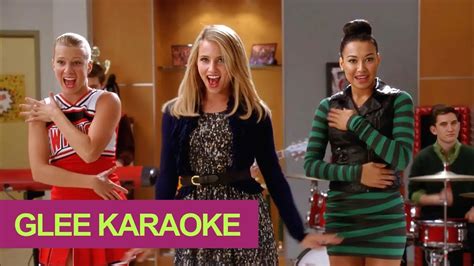 Come See About Me Glee Karaoke Version Sing With Brittana Youtube