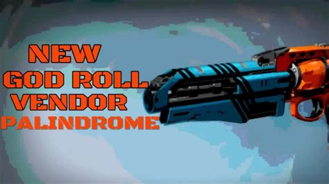 Destiny New God Roll Vendor Palindrome Thief S Theme Tributage