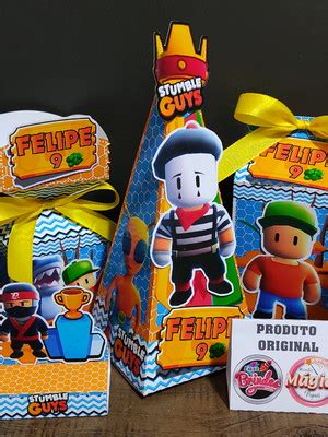 Kit Festa Stumble Guys 20 Itens Compre Produtos Personalizados No Elo7