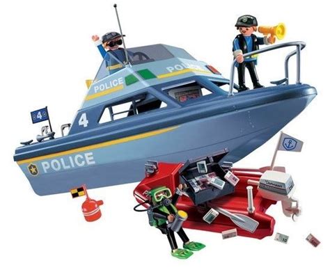 Playmobil City Action 71394 Pas Cher Bateau De Police