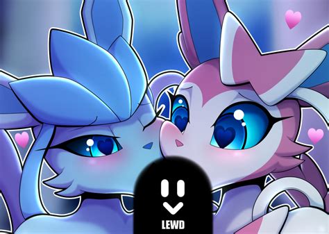 Glaceon N Sylveon Co Opcropped By R Mk On Deviantart