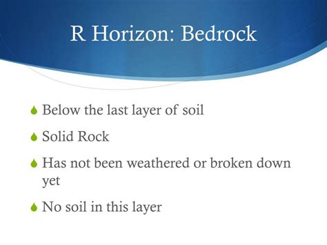 PPT - Soil Horizon PowerPoint Presentation, free download - ID:2764187