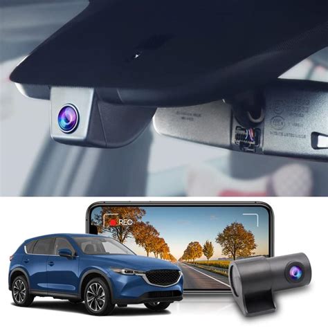 Fitcamx Front 4k Rear 1080p Dash Cam Adapts For Mazda Cx 5 Cx 9 2017