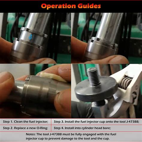 J 47388 A Injector Cup Nozzle Tube Removeinstaller For Detroit Diesel Dd13 Dd15 Ebay