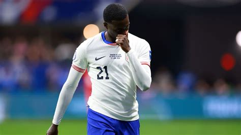 Usmnts Tim Weah To Serve Out Suspension In Nations League Espn