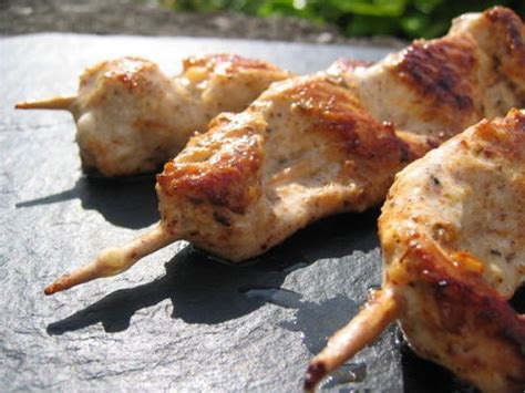 Brochettes de poulet façon cajun Recette Ptitchef