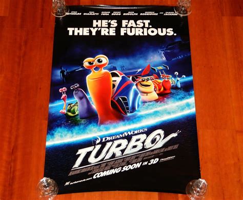 Dreamworks Turbo Movie Poster