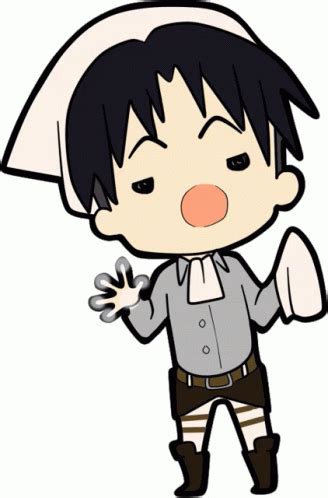 Levi Wipe GIF - Levi Wipe WipeYourNose - Discover & Share GIFs | Chibi ...