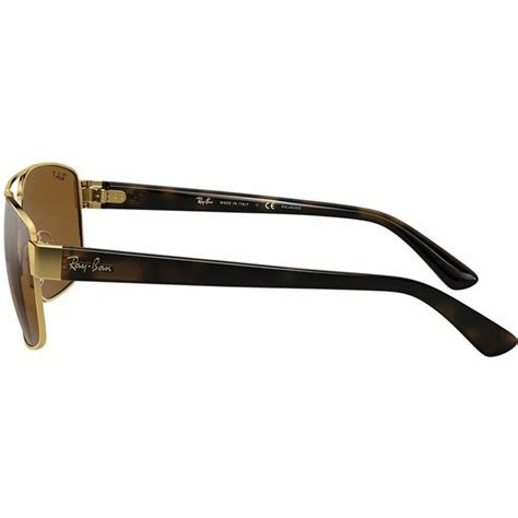 Buy Ray Ban Rb3663 Shiny Goldbrown Polarised Afterpay