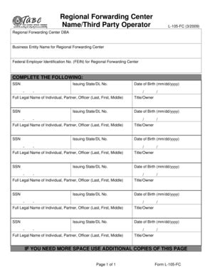 Fillable Online Tabc State Tx Regional Forwarding Center Name Third