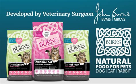 Burns Pet Nutrition Hypoallergenic Complete Dry Cat Food Adult And