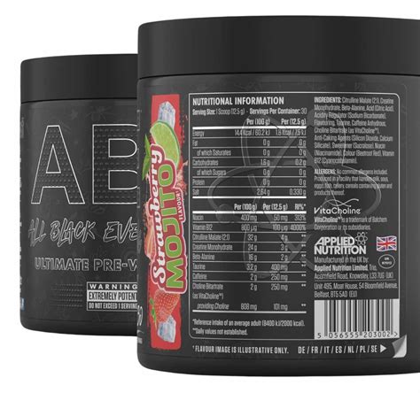 Abe Ultimate Pre Workout Applied Nutrition Su Zumub