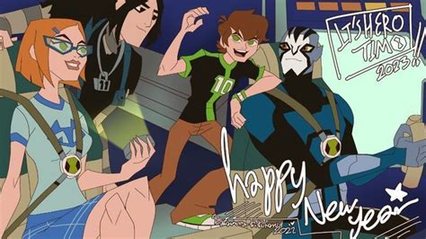 Kikuharu Nakamura on Instagram: "HAPPY NEW YEAR 2023 🌟🎉 #ben10 # ...