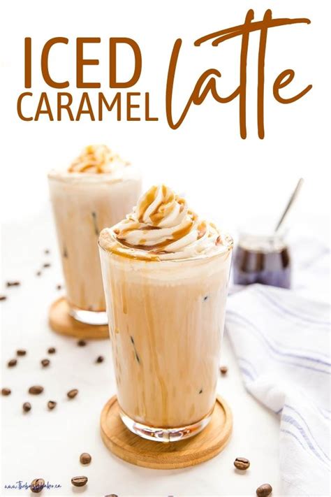 Iced Caramel Latte