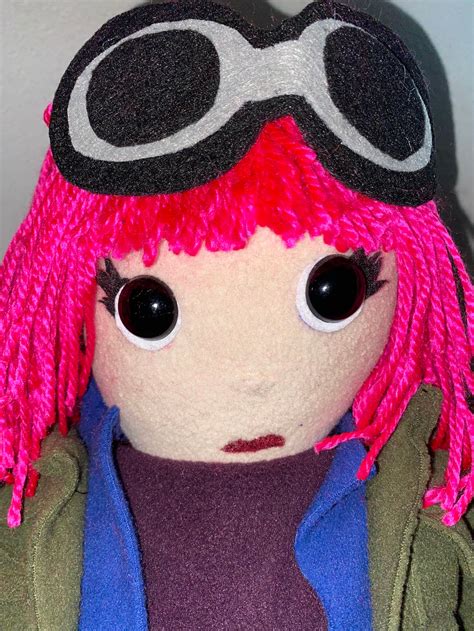 Ramona Flowers From Scott Pilgrim Cosplay Plush Doll Etsy