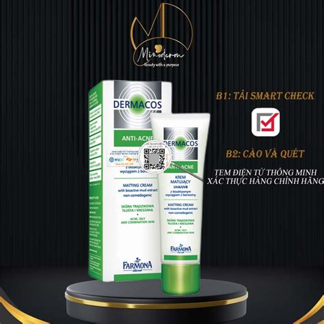 Kem D Ng Farmona Dermacos Anti Acne Matting Cream Ki M D U Gi M M N