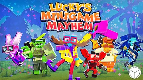 Minecraft Lucky S Minigame Mayhem Gameplay Review Walkthrough Free