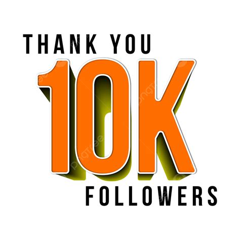 K Followers Thank You Celebration Banner Vector K Followers