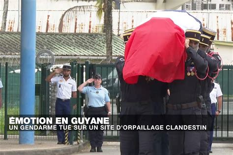 VIDEO Le gendarme Arnaud Blanc victime du fléau de l orpaillage