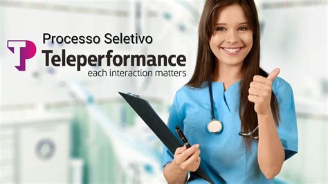 Teleperformance Abre Vagas Para Auxiliares E T Cnicos De Enfermagem