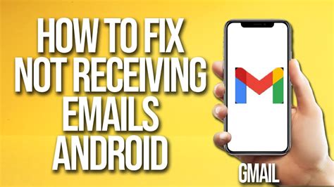 How To Fix Gmail Not Receiving Emails Android Youtube