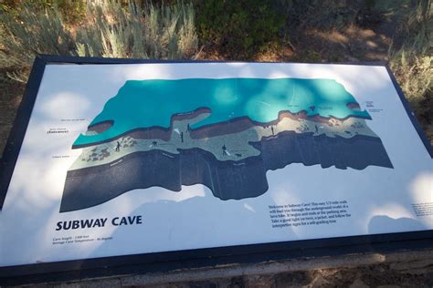 Subway Cave Old Lava Tube In Lassen National Forrest California