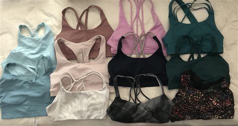 My current collection of Sports Bras - Lululemon & Athleta (pre-Sale ...