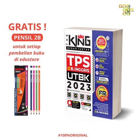 Jual Pur Siap Kirim Buku Tps The King Bedah Soal Materi