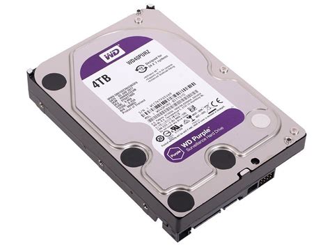 Western Digital WD40PURZ - Жесткий диск Purple 4TB 3.5 IntelliPower ...