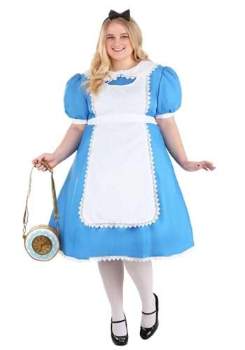 Womens Plus Size Supreme Alice Costume Storybook Costumes