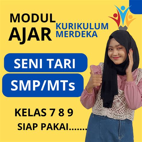 Jual MODUL AJAR SENI TARI KELAS 7 8 9 KURIKULUM MERDEKA Shopee Indonesia