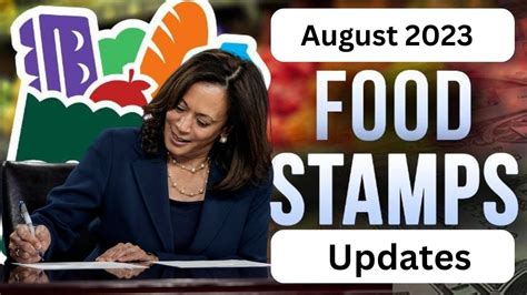 EBT Food Stamp Update August 2023 YouTube