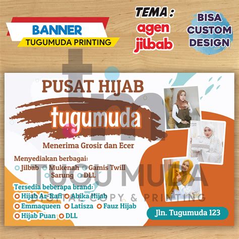 Jual Cetak Spandukbannermmt Busana Muslim Gamis Alat Sholat Baju