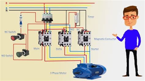 3 Phase Motor Wiring Diagram