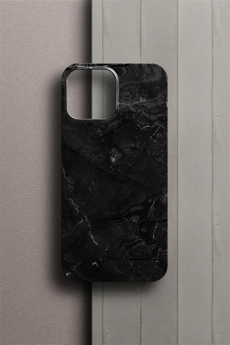 Black Marble Samsung A54 Cover | CaseFace UK