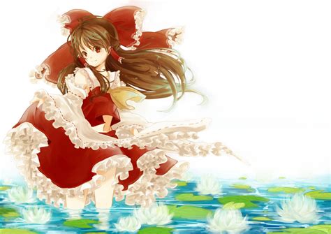 Wallpaper Illustration Anime Girls Touhou Hakurei Reimu 2300x1628