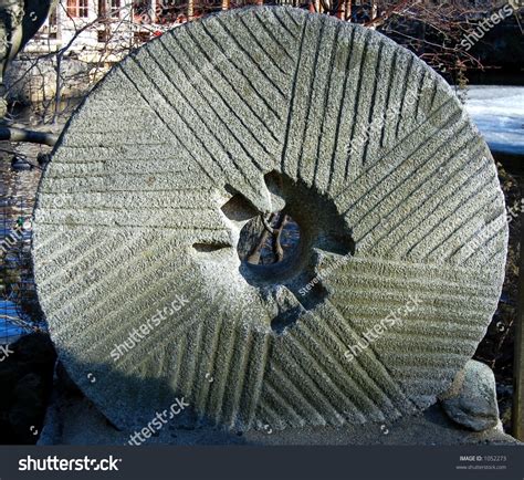 Stone Grinding Wheel Stock Photo 1052273 : Shutterstock