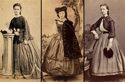 Vintage Glamour: A Glimpse into 1860s Victorian Girls' Fashion - Rare ...