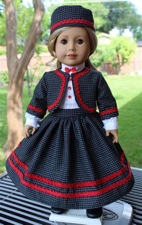 18 Doll Clothes Historical Civil War Era Style Outfit Etsy Doll