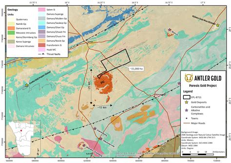 Antler Gold Provides Namibian Exploration Update and Highlights Ongoing