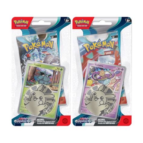 Pokémon Scarlet Violet Paradox Rift Checklane Blister Set EN