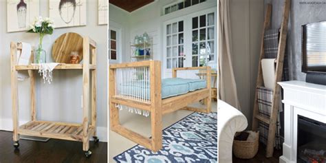 40 DIY 2x4 Woodworking Projects