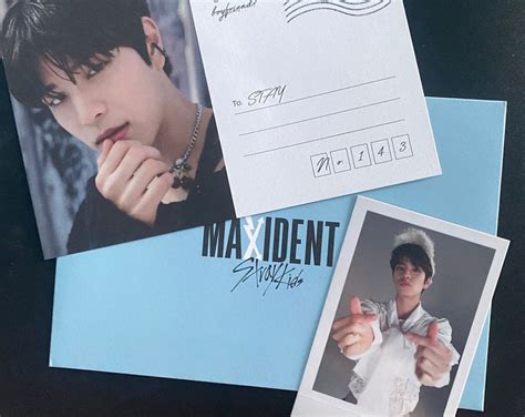 Stray Kids Maxident Official Love Letter And Polaroid Pre Order Benefit