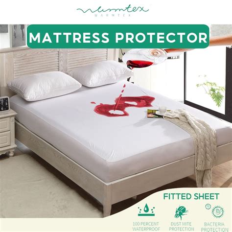 Smooth Waterproof Mattress Protector All Size Mattress Cover Hypoallergenic Bed Sheet Anti Dust