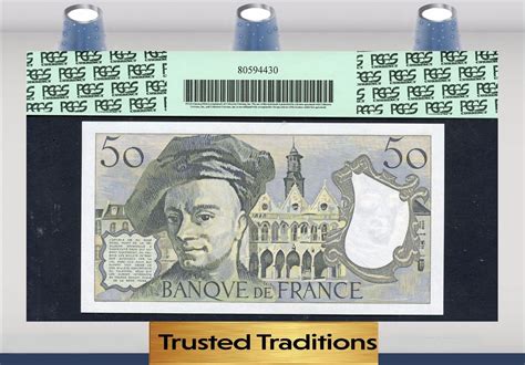 Welt Banknoten France Tt Pk A Francs Pcgs Ppq